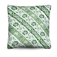 Add a touch of island-inspired style with the Sumatra Cushion. Features a green and white diagonal Batik reversing to crisp ticking. Explore now!