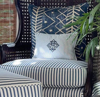 TICKING MONOGRAM LUMBAR