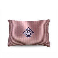 TICKING MONOGRAM LUMBAR
