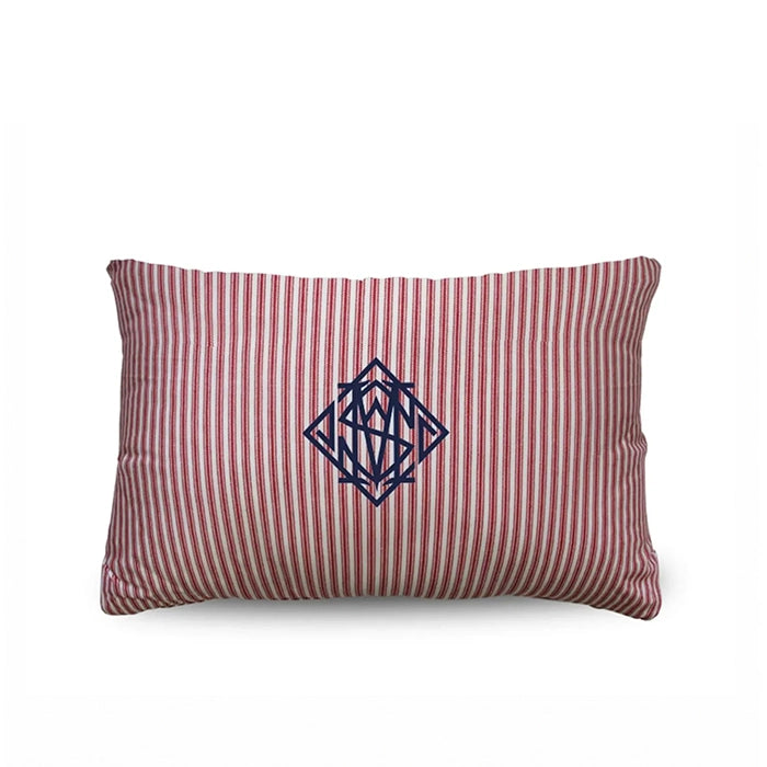 TICKING MONOGRAM LUMBAR