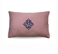 TICKING MONOGRAM LUMBAR