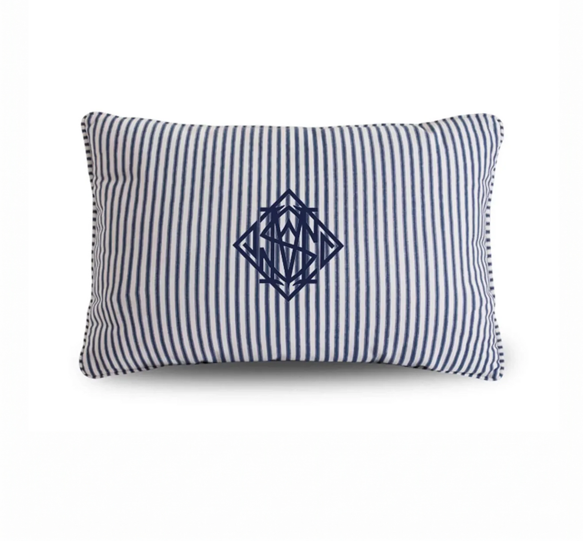 TICKING MONOGRAM LUMBAR
